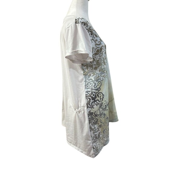 Zenergy By Chicos Woman’s Top Chicos Sz 2 (Sz‎ 12) - Picture 6 of 7